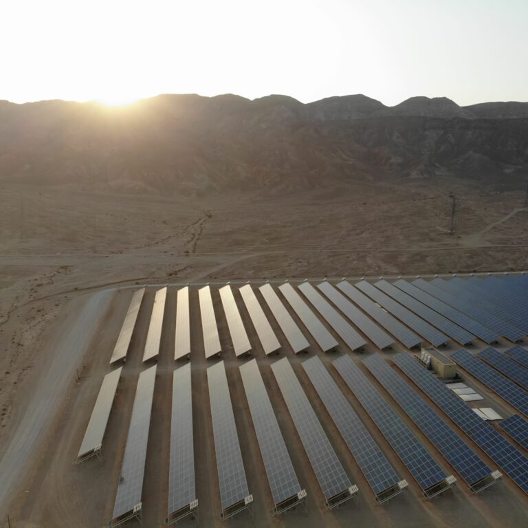 Solar farm panels built using GIS parcel viewer